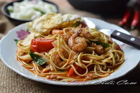 resep olahan mie kuah pedas