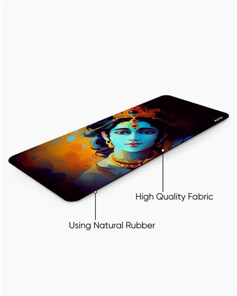 Krishna Churning of Creation Gaming Desk Mat – Myxtur