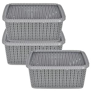Homestic Multipurposes Large M 20 Plastic Basket, Organizer For Kitchen ...