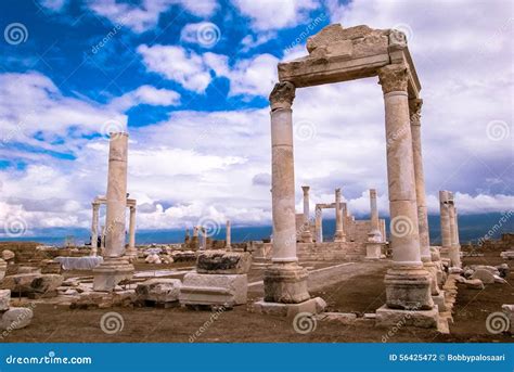 Ancient Ruins of Laodicea Turkey Stock Photo - Image of laodicea ...