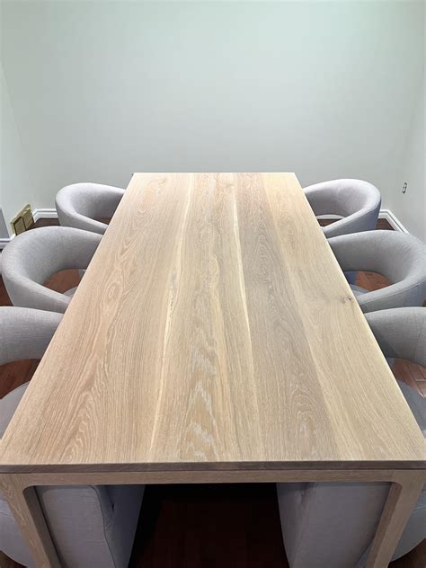 White Oak Dining Table With Leaf at Sandra Moody blog