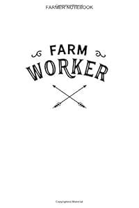 Farmer Notebook: 100 Pages - Graph Paper Grid Interior - Farmer Logbook ...