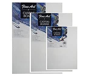 Pidilite Fine Art Cotton 3 Canvas Board - 45.72 cm x 60.95 cm , 35.56 ...