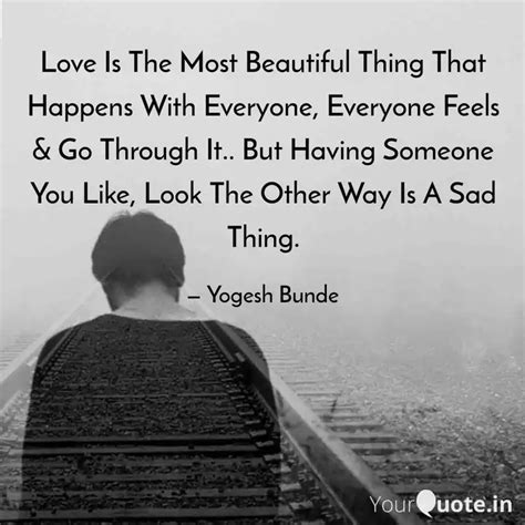 Love Is The Most Beautifu... | Quotes & Writings by Yogesh Bunde ...