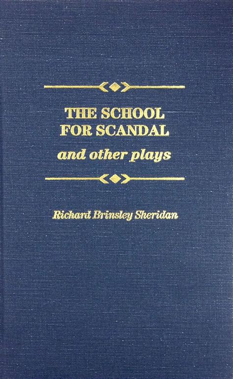 Buy The School for Scandal and Other Plays Book Online at Low Prices in ...