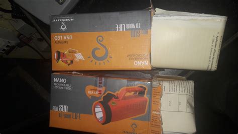 ANDSLITE NANO RECHARGEABLE LED TORCH LIGHT : Amazon.in: Sports, Fitness ...