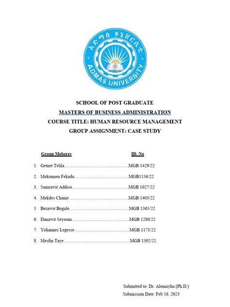 Image result for HR Case Study Examples