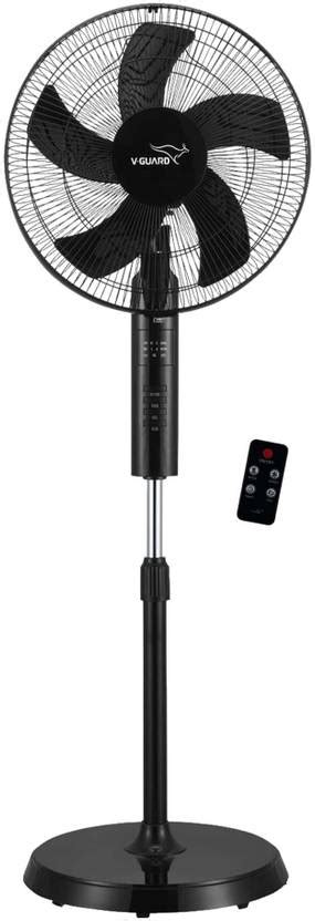 V-Guard Esfera Remote 5 Blade 400 mm 5 Blade Pedestal Fan Price in ...