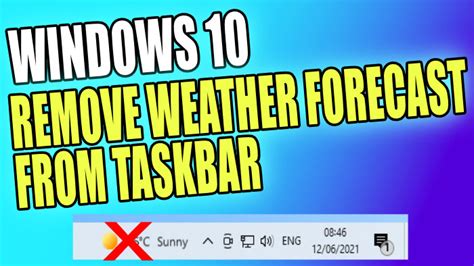 Remove Weather From Taskbar 的图像结果