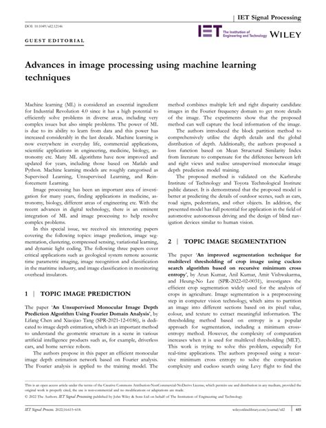 Image result for Machine Learning Image Processing