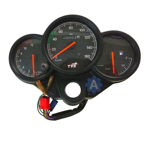 MUKUT Analog Speedometer for TVS Apache 150