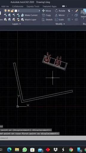 Align Tool AutoCAD 的图像结果