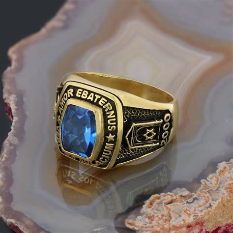 Magen David Ring, Masonic Jewish Ring, Mason Ring, Star of David Ring ...