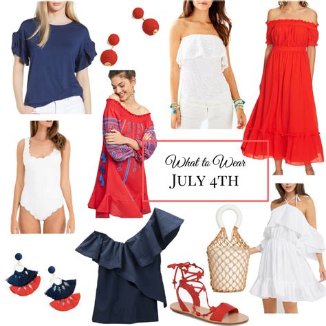 What To Wear July 4th and Beyond | Red White and Blue Summer Style