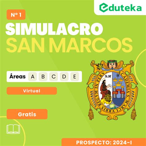 Simulacros de admisión Universidad Nacional Mayor de San Marcos - UNMSM ...