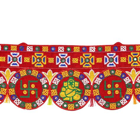 Webelkart Premium Subh Labh Traditional Art Handmade Door Bandarwal ...