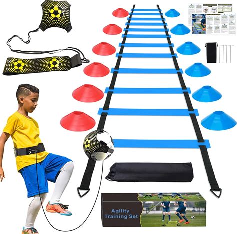 YGORTECH Football Training Equipment for Kids, Speed Agility Training ...