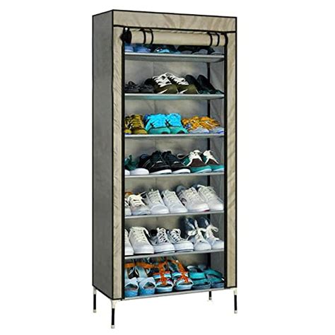 Amaze Shoppee 7 Layer Utility Shoe Rack Organizer (Grey) : Amazon.in ...