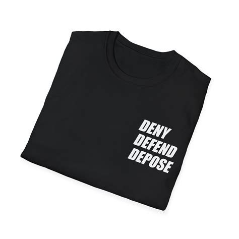 Deny Defend Depose Claim Denied Shirt - AshBubble