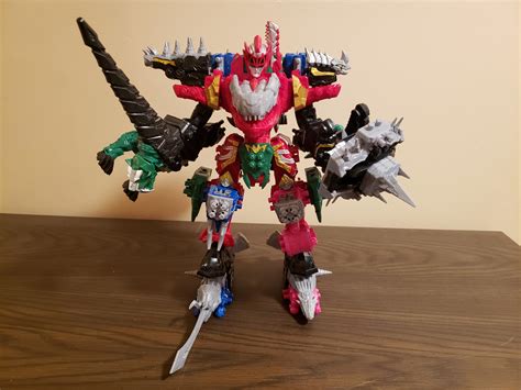 Power Rangers Dino Thunder All Zords Combine