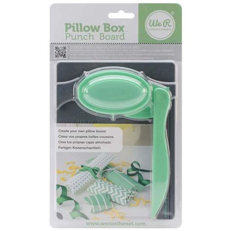 Pillow Box Punch Board – CRAFTERS CORNER