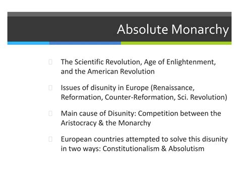 Image result for Absolute Monarchy Explained