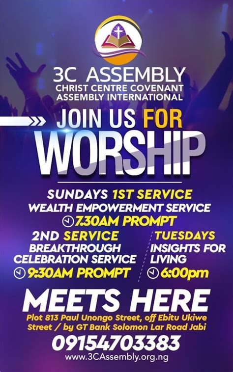 2024 OUR YEAR TO SHINE GODS GLORY, 3C Assembly International -Christ ...