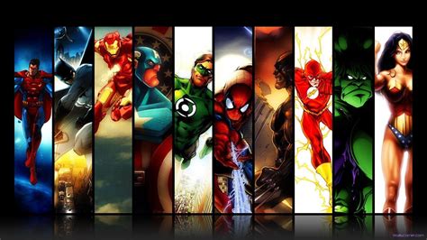 Marvel Dc Comic Wallpapers - Wallpaper Cave