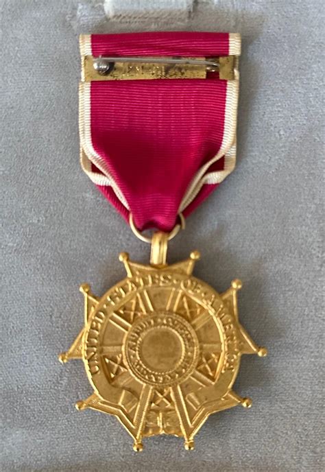 Vietnam War Naval Legion of Merit Medal and Citation with Combat "V ...