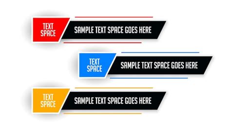 Lower Third Template Png Images - Free Download on Freepik