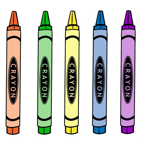 Colorful Crayons 的图像结果