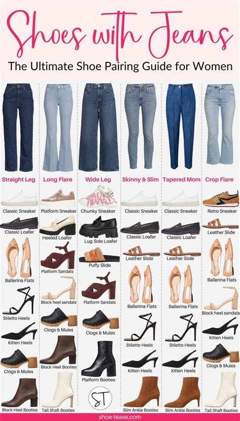 Best Shoes to Wear with Jeans for Women in 2025 | Jeans outfit women ...