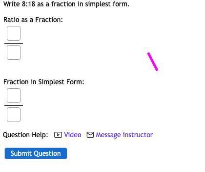 [FREE] Write 8:18 as a fraction in simplest form. Ratio as a Fraction ...