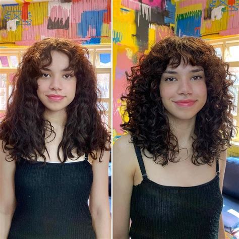 60 stunning curly shag haircuts for trendy curly haired girls – Artofit