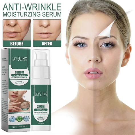 Advanced Anti-Aging Serum, Moisturises Tightens Skin Care, Improves Skin Elasticity, Restores ...