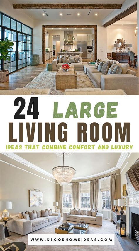 24 Impressive Large Living Room Ideas for a Stunning Home