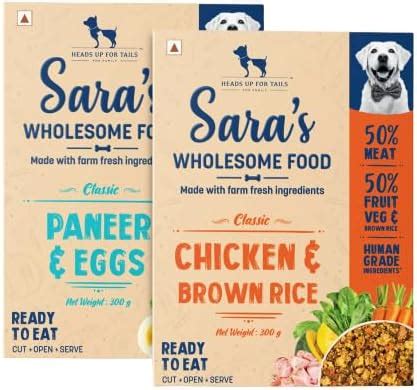 Heads Up For Tails Sara's Wholesome Classic Range Paneer And Eggs ...