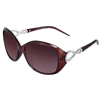 Buy DYT Cateye Medium Unisex Sunglasses brown at Amazon.in
