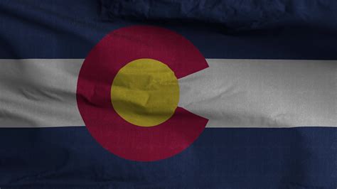 Colorado Flag Stock Video Footage for Free Download