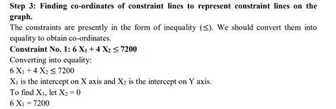 Image result for Example Graph of a Graphical Method with Solution