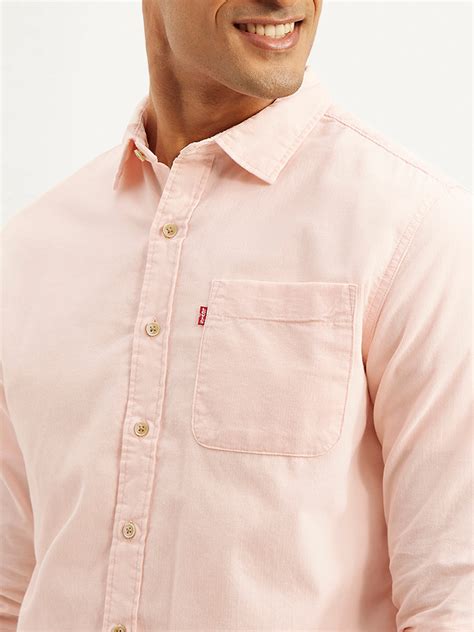 Men's Solid Slim Fit Corduroy Shirt – Levis India Store