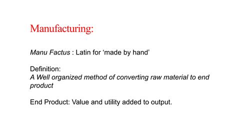 Manufacturing Process Types 的图像结果