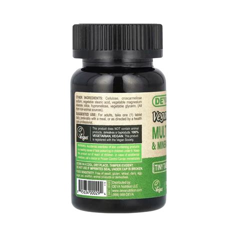 Deva, Vegan Multivitamin & Mineral Supplement, 90 Tablets – Maple Herbs