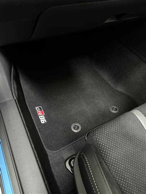 GR86 - Better quality floor mats | Page 2 | Toyota GR Forum for owners ...