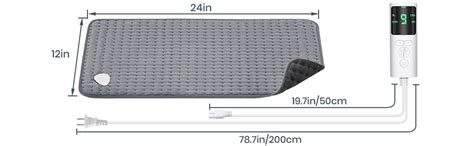 YUDDHAV Heating Pad for Back Pain Relief, Heating Pads for Period ...