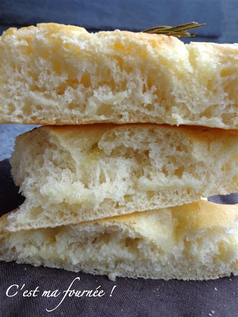 recette focaccia cyril lignac