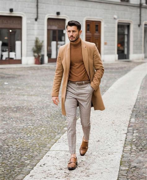 30 ultra-chic camel topcoat outfit ideas for men - vogueymen.com