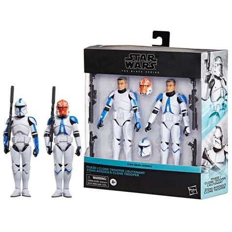 Star Wars Black Series 6 Inch Action Figure Two-Pack - Clone Trooper ...
