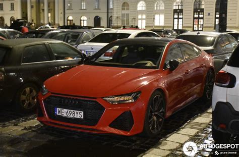 2022 Audi Rs7 Red