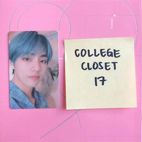 BTS Map Of The Soul: Persona Taehyung V official photocard PC Version 2 | #1995565630
